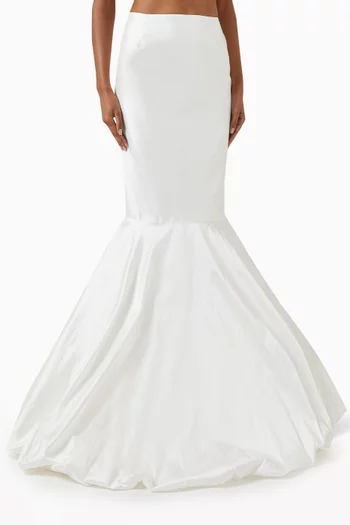 Vent Leger Mermaid Maxi Skirt in Taffeta