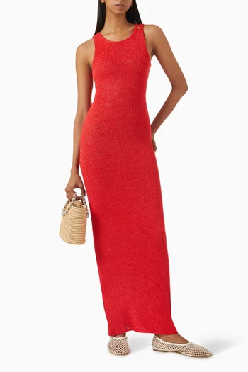 Natalia Sequin-embellished Maxi Dress