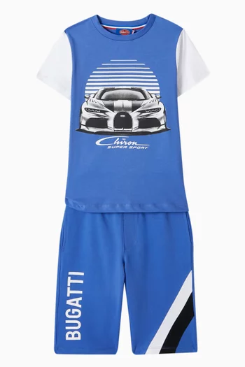 Chiron Super Sport Graphic T-shirt in Cotton