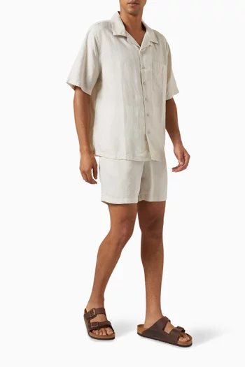 Air Pull-on 6" Shorts in Linen-blend