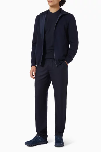 بنطال مايند ست برباط تضييق صوف مطاطي