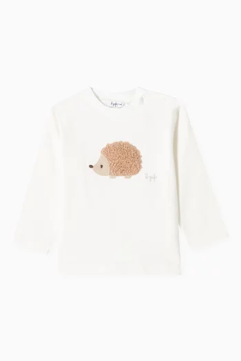 Graphic Appliqué: T-shirt in Cotton