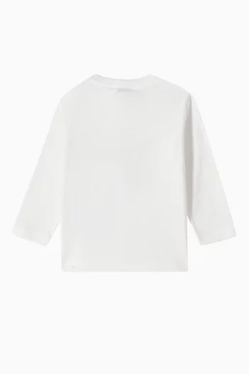 Graphic Appliqué: T-shirt in Cotton