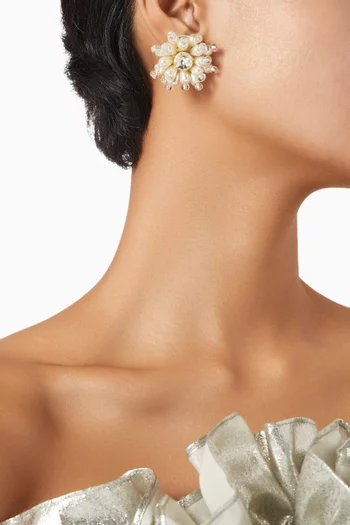 Fleurette Clip-on Earrings