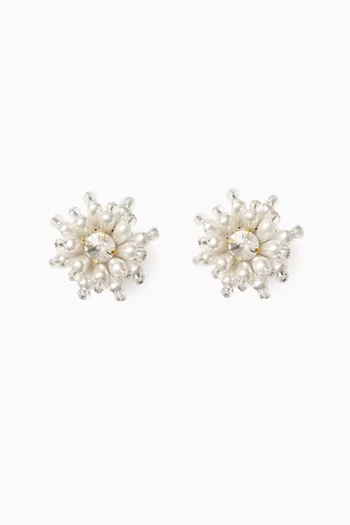 Fleurette Clip-on Earrings