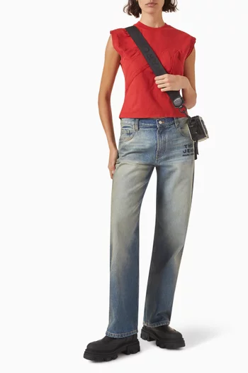 Short-sleeve T-shirt in Cotton