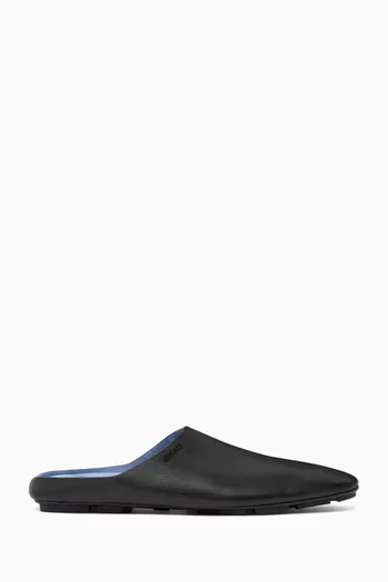 Slippers in Calf Leather
