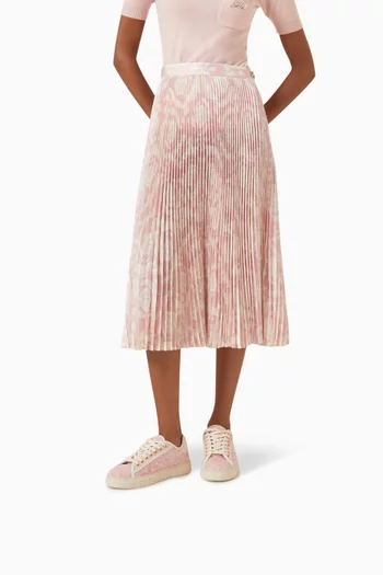 Barocco Greca Sneakers in Jacquard