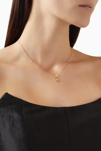 Infinity Pendant Necklace in 18kt Gold