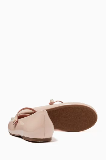 Elin Ballet Flats in Patent Leather