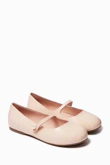 Elin Ballet Flats in Patent Leather