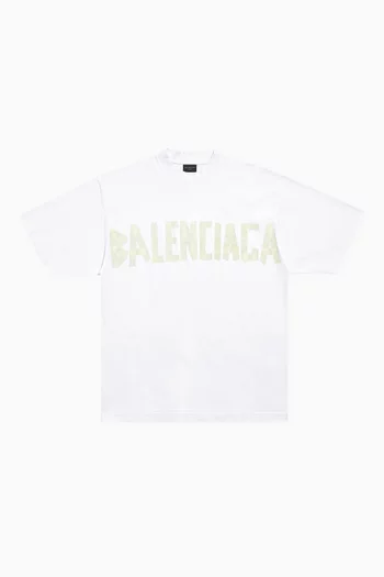Unisex New Tape Type Medium-fit T-shirt in Vintage-jersey