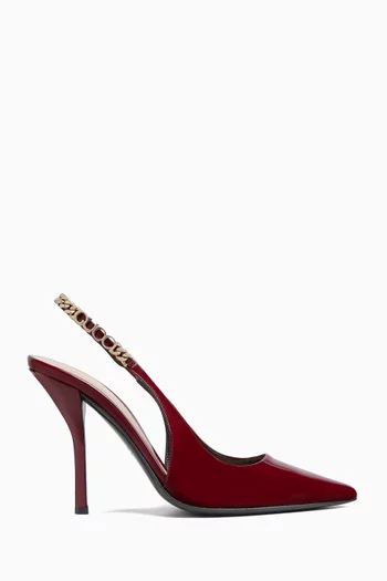 Signoria 105 Slingback Pumps in Leather