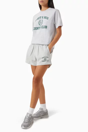Varsity Crest Disco Shorts