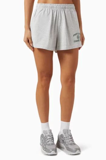 Varsity Crest Disco Shorts