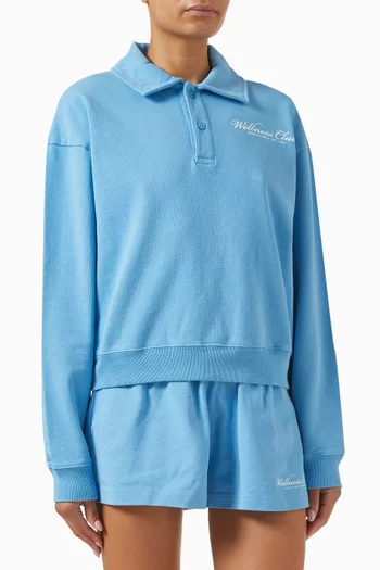 Wellness Club Polo T-shirt in Cotton