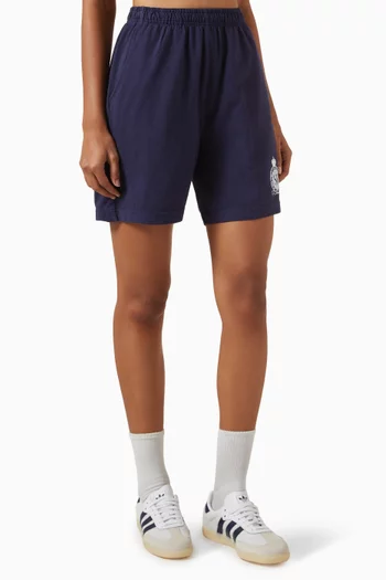 Royal Club Gym Shorts in Cotton