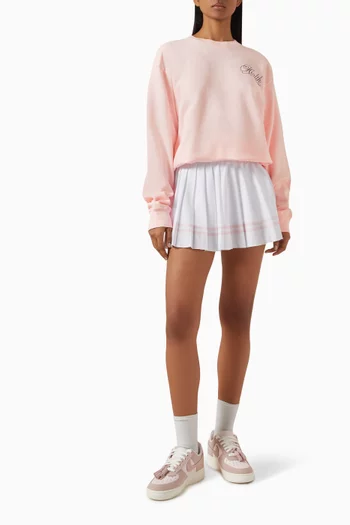 Vendome Script Pleated Skirt