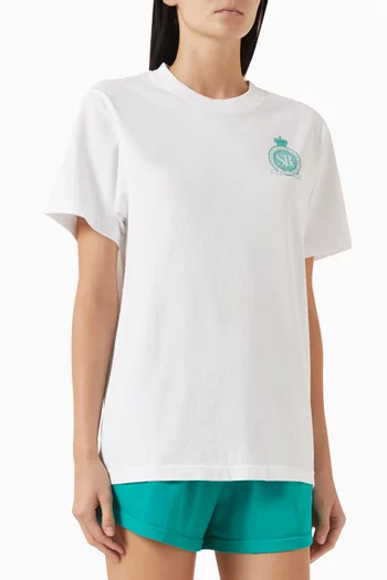 Royal Club T-shirt in Cotton