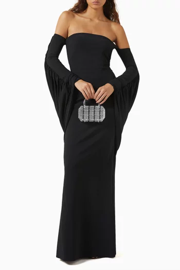 Dogai Off-shoulder Gown in Jersey