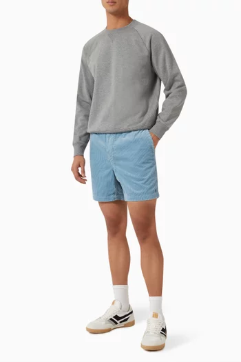 Sweatshirt in Brushed Cotton Jersey