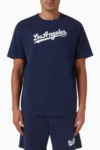 تي شيرت بشعار Dodgers قطن