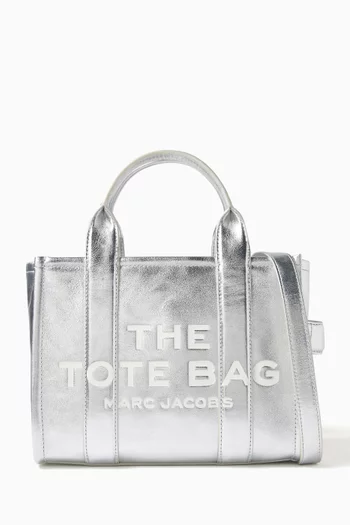 Marc jacobs silver tote bag store