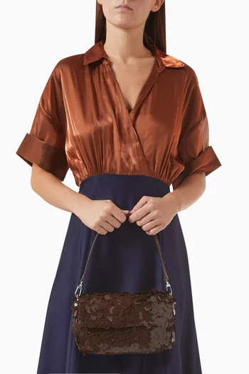 Timmy Paillette-embellished Shoulder Bag