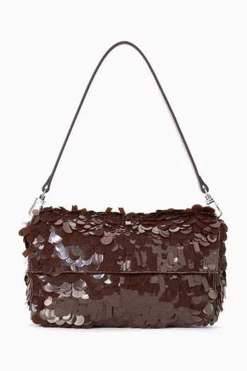 Timmy Paillette-embellished Shoulder Bag