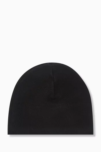 قبعة بيني بتطريز نجوم صوف مارينو 