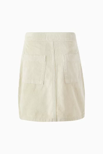 Mini Skirt in Corduroy