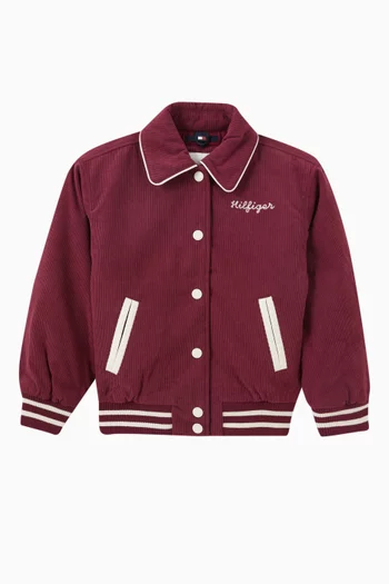 Maroon tommy hilfiger jacket deals