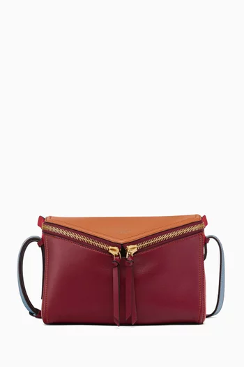 Diamant 3D Shoulder Bag in Leather