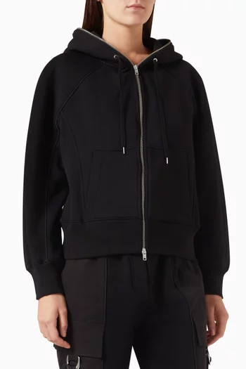 Hybrid Utility Hoodie in French Terry