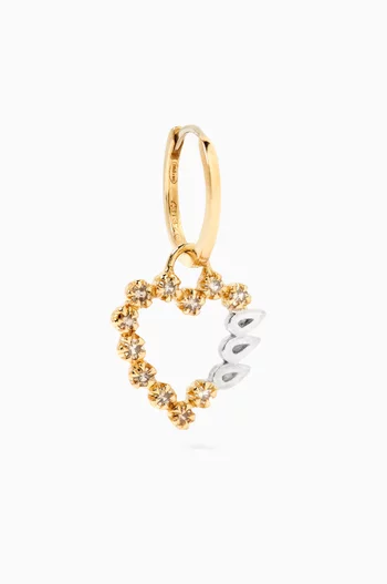 Billie Diamond Single Earring in 9kt Gold