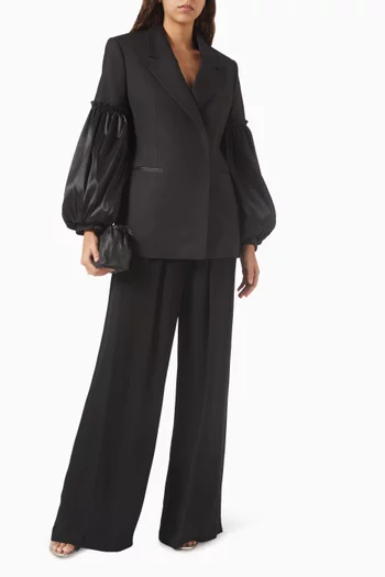 Puffed-sleeve Jacket