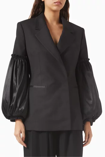 Puffed-sleeve Jacket