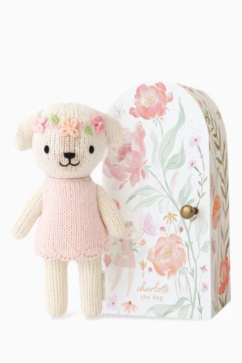 Tiny Charlotte The Dog Soft Toy in Cotton