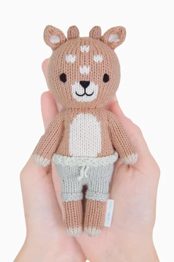Tiny Elliott The Fawn Soft Toy in Cotton