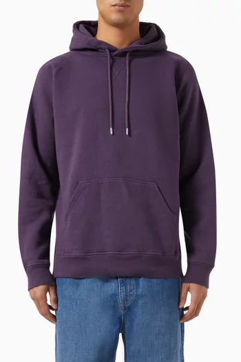 Logo Hoodie in Cotton