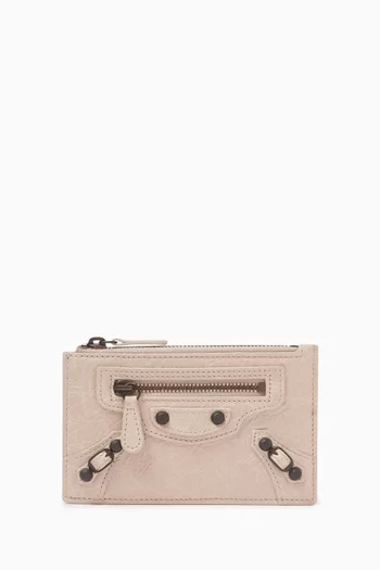 Le City Long Card Holder in Arena Lambskin