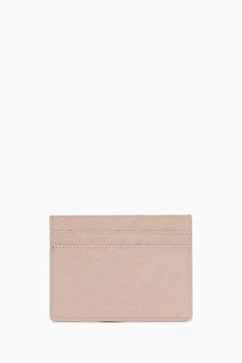 Le City Card Holder in Arena Lambskin