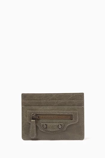 Le City Card Holder in Arena Lambskin