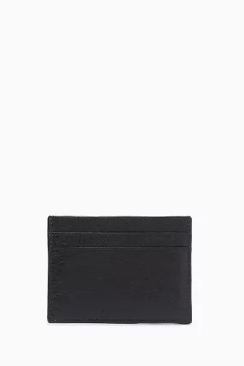 Le City Card Holder in Arena Lambskin
