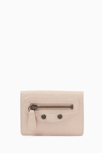 Mini Le City Wallet in Arena Lambskin