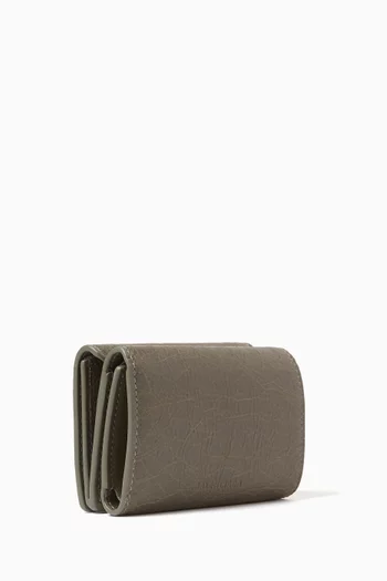 Mini Le City Wallet in Arena Lambskin