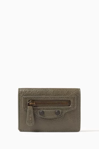 Mini Le City Wallet in Arena Lambskin
