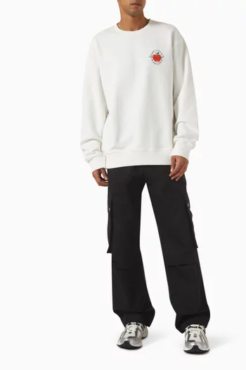 Bowery The Big Apple Sweatshirt in Terry Fleece