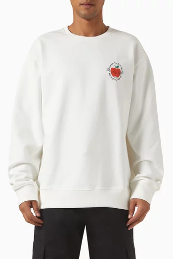 Bowery The Big Apple Sweatshirt in Terry Fleece