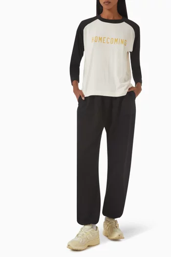 Baseball Long-sleeve T-shirt in Tri-blend Jersey